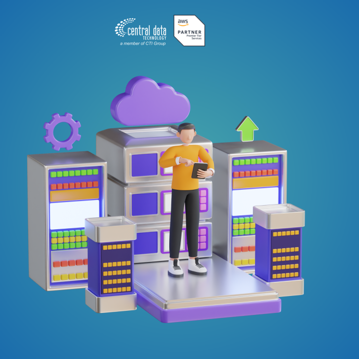 Navy Modern Digital Marketing Agency Landscape Banner